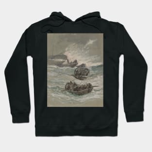 The Shipwreck by Elihu Vedder Hoodie